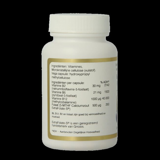 Vital Cell Life Vitamine B6/B12/B2 folaat 60 Capsules