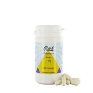 Clark Clark Foliumzuur 1mg 100 Capsules