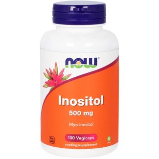 NOW NOW Inositol 500mg 100 Capsules