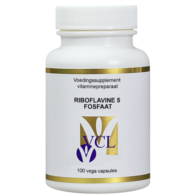 Riboflavine 5 fosfaat/vitamine B2 22mg 100 Capsules