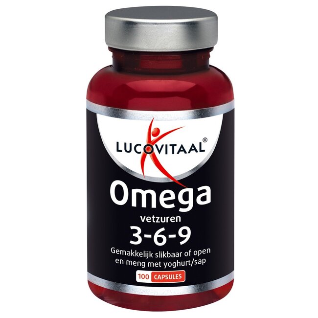 Lucovitaal Omega 3 6 9 vetzuren 100 Capsules