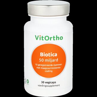 VitOrtho VitOrtho Biotica 50 miljard 30 Vegetarische capsules