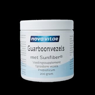Nova Vitae Guarboonvezels sunfiber AG 200 Gram