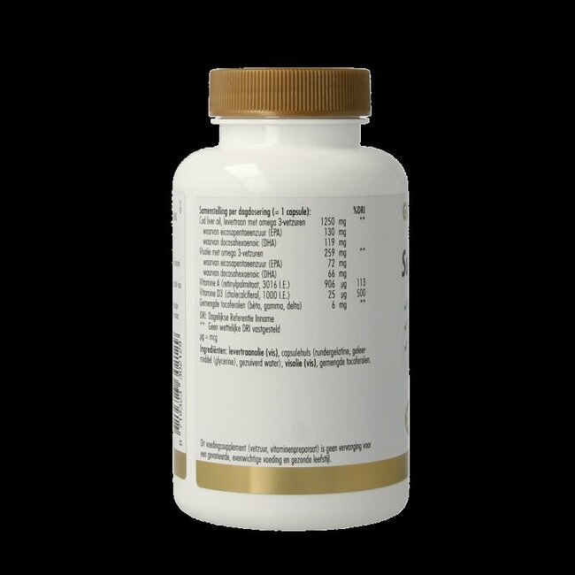 Golden Naturals Super huile de foie de morue 60 capsules