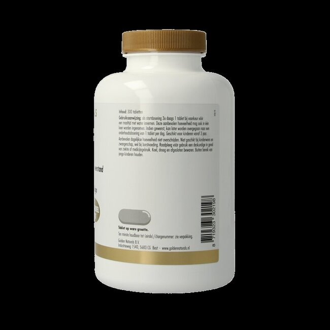 Golden Naturals Canneberge & D-Mannose 300 Comprimés