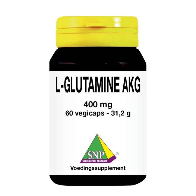 SNP L-Glutamine AKG puur 60 Vegetarische capsules