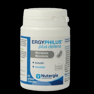 Nutergia Nutergia Ergyphilus plus defens 60 Capsules