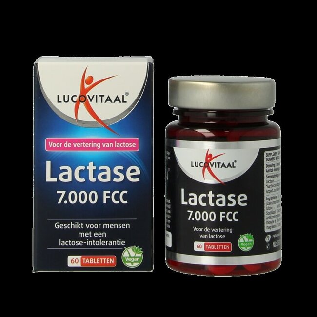 Lucovitaal Lactase 7000 FCC 60 Tabletten