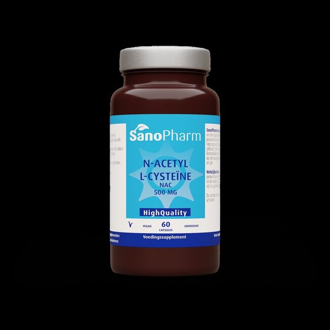 SanoPharm N-Acetyl L-Cysteine NAC high quality 60 Capsules