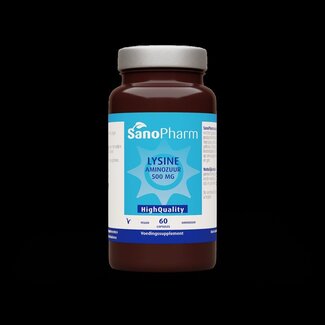 SanoPharm SanoPharm Lysine de haute qualité 60 Capsules