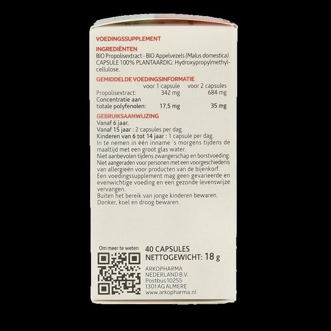Arkocaps Propolis bio 40 Capsules