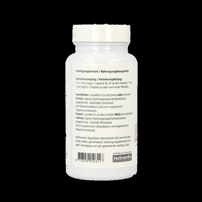Nutramin Lactoferrine 200 60 Capsules
