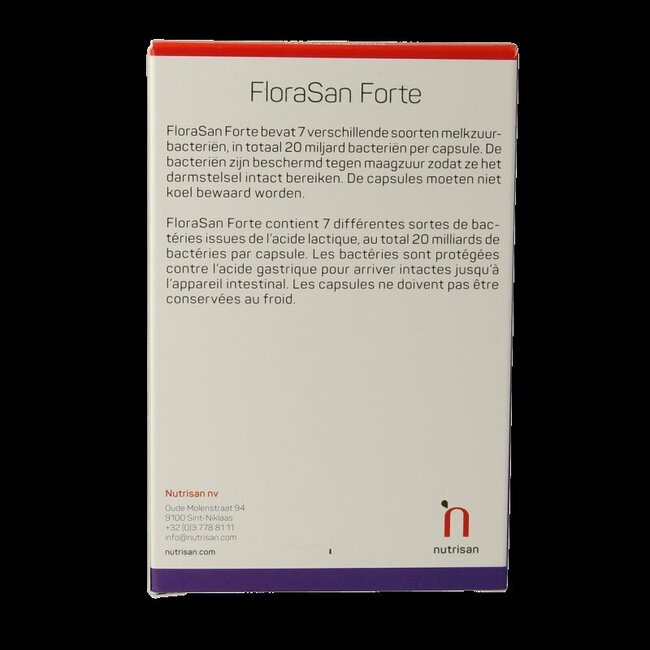 Nutrisan Florasan forte 30 gélules