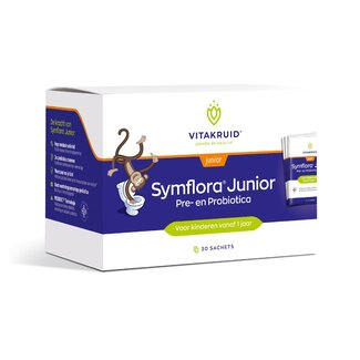 Vitakruid Vitakruid Symflora Junior Pre- en Probiotica voor kinderen 30 Sachets