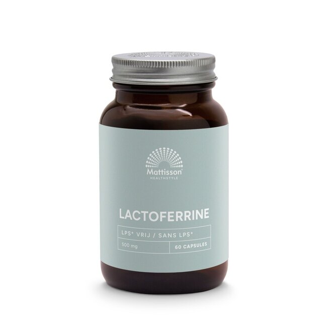 Mattisson Lactoferrine 95% 500mg 60 Capsules
