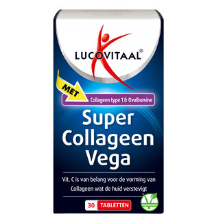 Lucovitaal Lucovitaal Super collageen vega 30 Tabletten