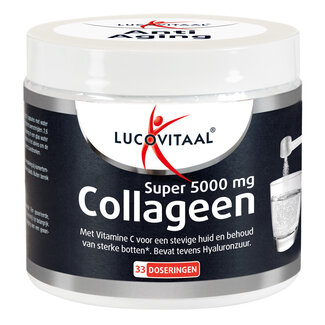 Lucovitaal Lucovitaal Collageen super 5000mg poeder 171.6 Gram