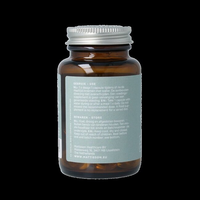 Mattisson Teunisbloem en borage met 75mg GLA 60 Capsules