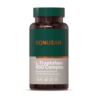 Bonusan Bonusan L-Tryptofaan 500 complex 60 Vegetarische capsules