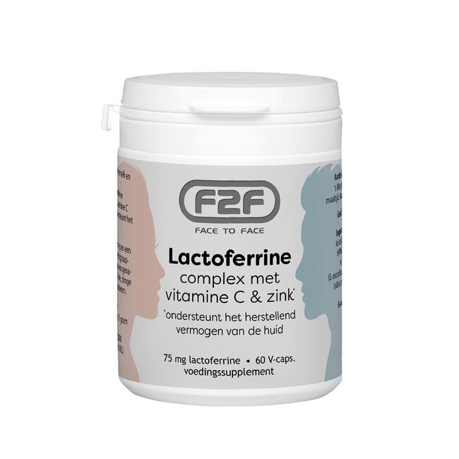 TC Curasense Face to face lactoferrine complex 60 Vegetarische capsules
