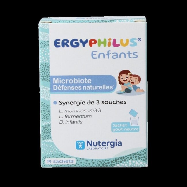 Nutergia Ergyphilus kinderen enfants 14 Sachets