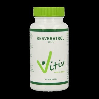 Vitiv Vitiv Resveratrol 40mg 60 Comprimés