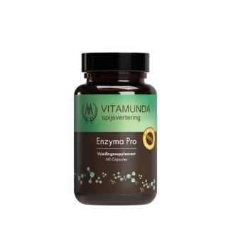 Vitamunda Vitamunda Enzyma pro 60 Vegetarische capsules