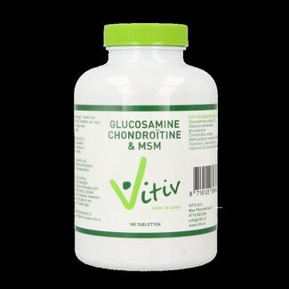 Vitiv Glucosamine chondroitine MSM 180 Tabletten