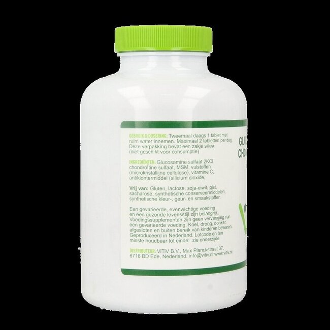 Vitiv Glucosamine chondroitine MSM 180 Tabletten