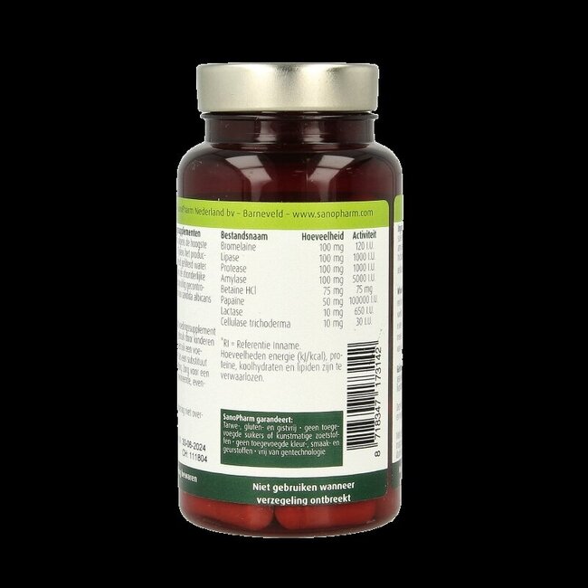 SanoPharm Sanozyme 60 Capsules