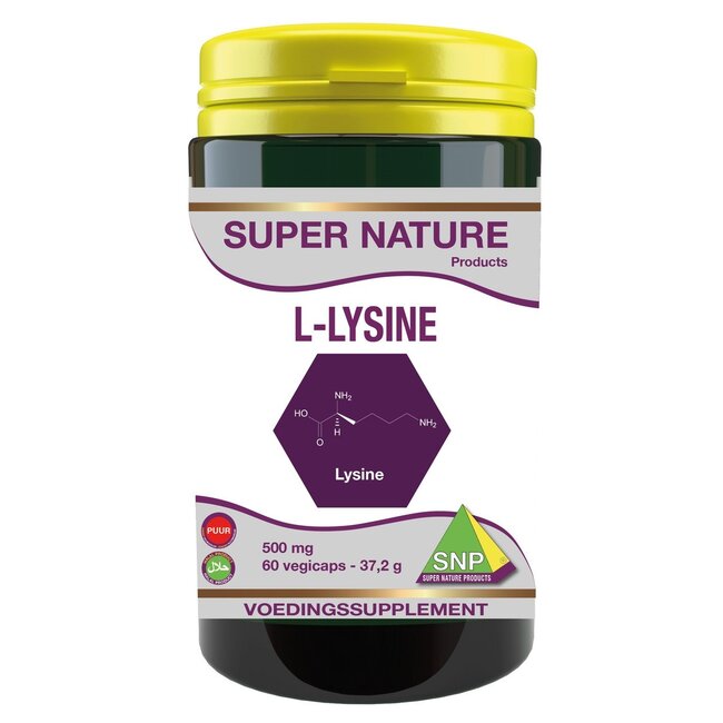 SNP L-Lysine 500mg puur 60 Capsules