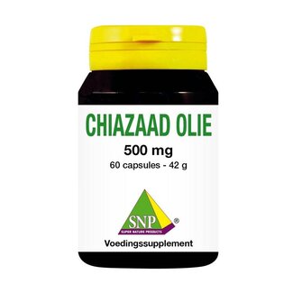 SNP SNP Chiazaad olie 500mg 60 Vegetarische capsules