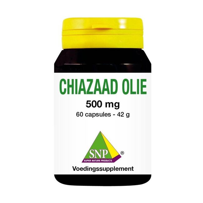 SNP Chiazaad olie 500mg 60 Vegetarische capsules