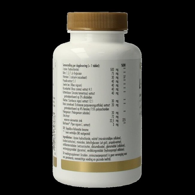 Golden Naturals L-Lysine & propolis 60 Tabletten