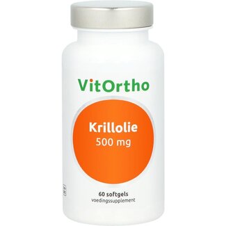 VitOrtho VitOrtho Krillolie 500mg 60 Softgels
