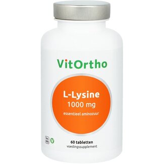 VitOrtho VitOrtho L-Lysine 1000mg 60 Tabletten