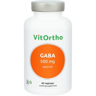 VitOrtho VitOrtho GABA 500mg 60 Vegetarische capsules
