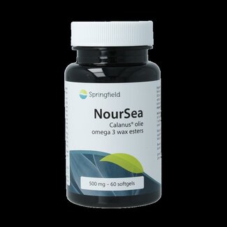 Springfield Springfield NourSea calanusolie omega 3 wax esters 60 Softgels