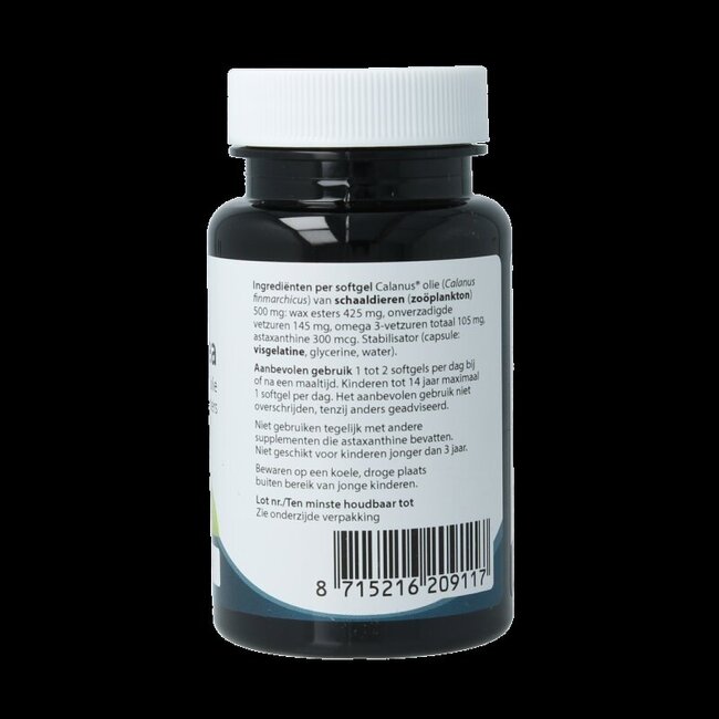 Springfield NourSea calanusolie omega 3 wax esters 60 Softgels