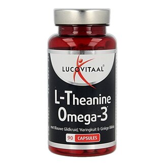 Lucovitaal Lucovitaal L-Theanine omega 3 90 Capsules