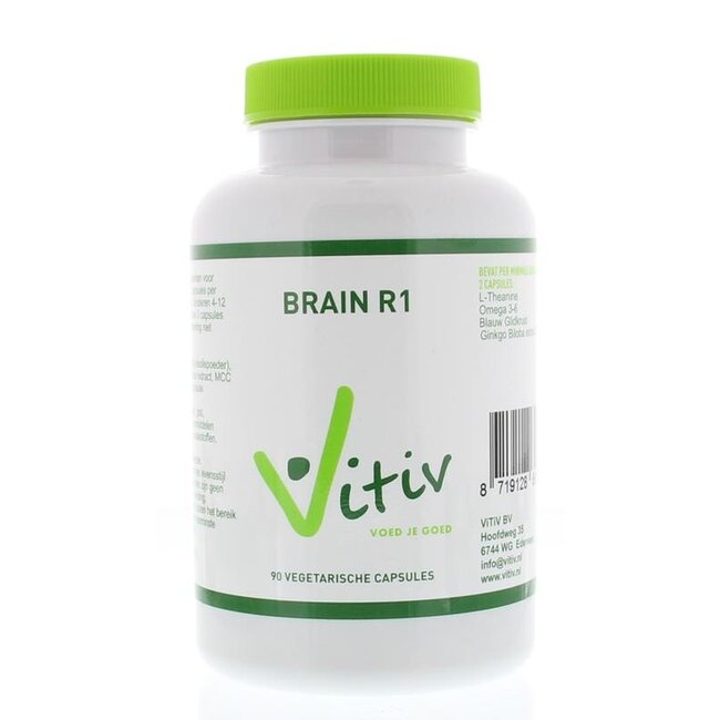 Vitiv Brain R1 90 Vegetarische capsules