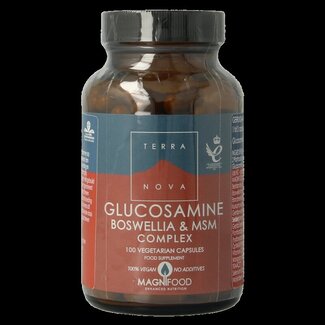 Terranova Terranova Glucosamine boswellia & MSM complex 100 Vegetarische capsules