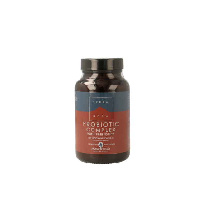 Terranova Probiotic complex with prebiotics 100 Vegetarische capsules