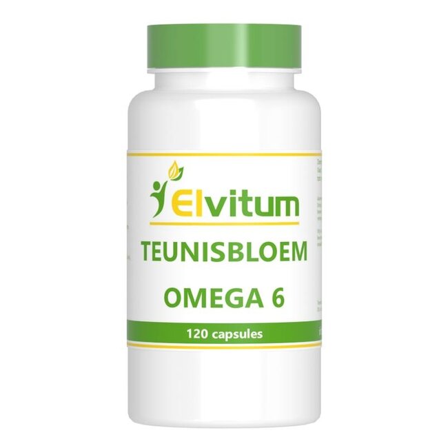 Elvitum Teunisbloemolie omega-6 120 Capsules
