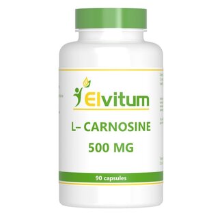 Elvitum Elvitum L-Carnosine 500mg 90 Vegetarische capsules