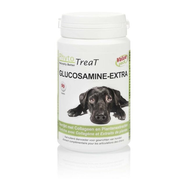 PhytoTreat Glucosamine extra hond 90 Tabletten