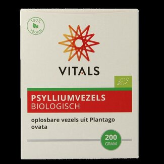 Vitals Vitals Psylliumvezels bio 200 Gram