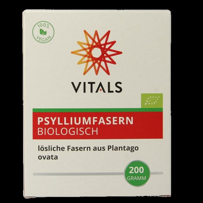 Vitals Psylliumvezels bio 200 Gram
