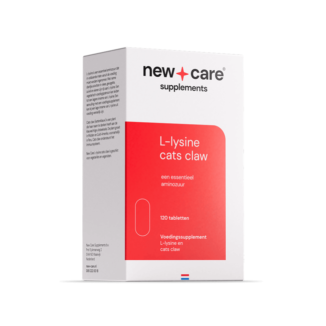 New Care L-Lysine cats claw 120 Tabletten