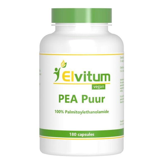 Elvitum Pea puur 180 Vegetarische capsules